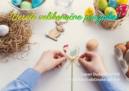 Vesele velikonočne praznike!