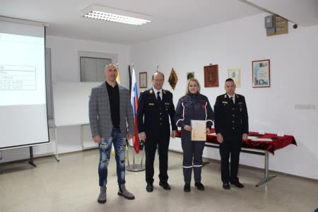 Novi operativni gasilci 2023, foto GZ Trebnje