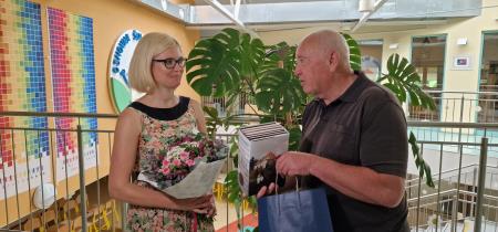 Irena Dular in Dušan Skerbiš, foto Lapego