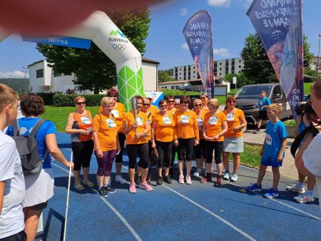 Slovenska bakla na Mirni