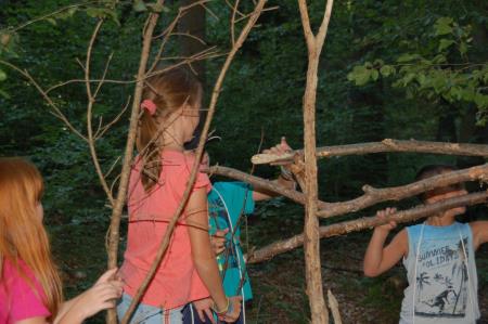 Gozdni tabor na Debencu, foto Zavod GOZDNICE