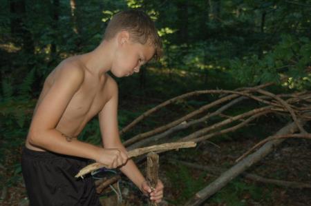 Gozdni tabor na Debencu, foto Zavod GOZDNICE