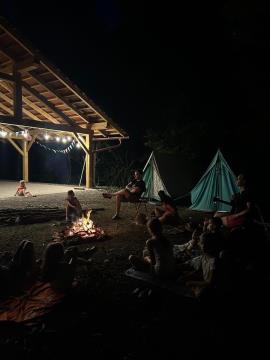 Gozdni tabor na Debencu, foto Zavod GOZDNICE