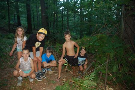 Gozdni tabor na Debencu, foto Zavod GOZDNICE