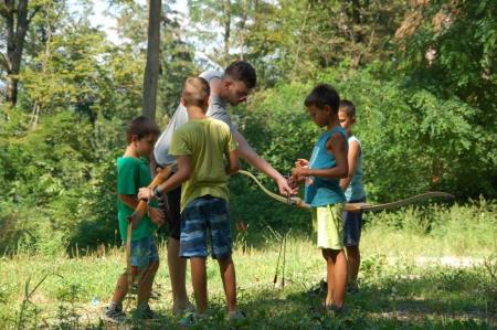 Gozdni tabor na Debencu, foto Zavod GOZDNICE