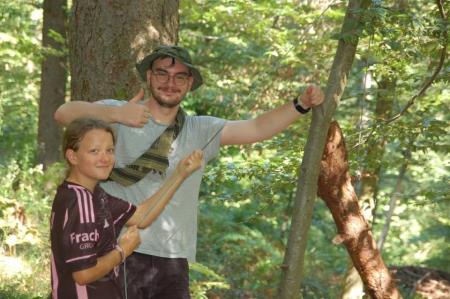 Gozdni tabor na Debencu, foto Zavod GOZDNICE