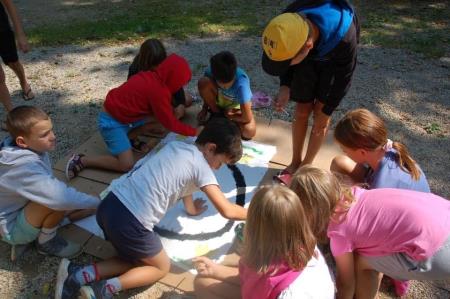 Gozdni tabor na Debencu, foto Zavod GOZDNICE