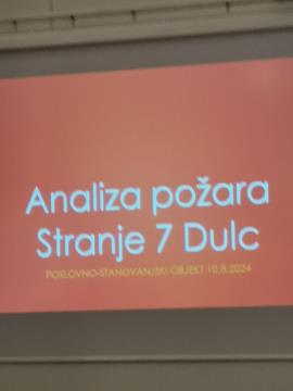 Gasilke na posvetu v PGD Bela Cerkev