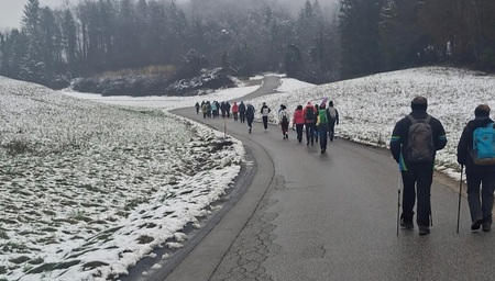 Pohod na Debenec, foto C Miklic (LNPD)